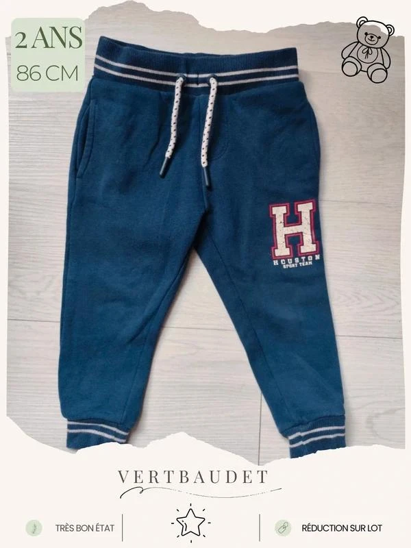 Bas de jogging marine 🧸 Taille 2 ans 🧸 Vertbaudet